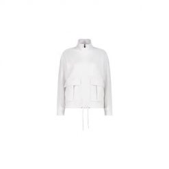 Bluza sportowa damska CMP 36M7776A001. Białe bluzy sportowe damskie CMP, m, bez wzorów, bez ramiączek, bez kaptura. Za 549.99 zł.