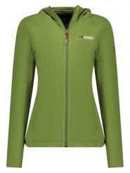 ANAPURNA Kurtka polarowa "Tugoodana" w kolorze zielonym rozmiar: M. Zielone kurtki damskie ANAPURNA, m, bez wzorów, z polaru, bez kaptura. Za 87.40 zł.