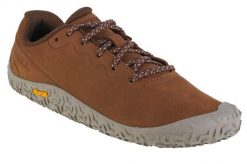 Buty do biegania damskie, Merrell Vapor Glove 6. Brązowe obuwie do biegania damskie MERRELL. Za 568.70 zł.