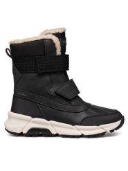 Geox Śniegowce J Flexyper Plus Boy J46LCF 0MEFU C9999 M Czarny. Czarne buty zimowe chłopięce Geox, ze skóry. Za 289.99 zł.