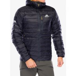 Kurtka puchowa męska Mountain Equipment Frostline Jacket. Czarne kurtki męskie MOUNTAIN EQUIPMENT, m, bez wzorów, z puchu, bez kaptura, narciarskie. Za 875.99 zł.