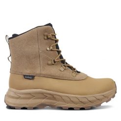 Śniegowce Icepeak. Brązowe buty zimowe męskie ICEPEAK, bez zapięcia. Za 429.99 zł.