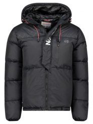 Geographical Norway Kurtka zimowa "Betincelle" w kolorze czarnym rozmiar: XXL. Czarne kurtki męskie Geographical Norway, na zimę, xxl, bez wzorów, bez kaptura. Za 282.80 zł.