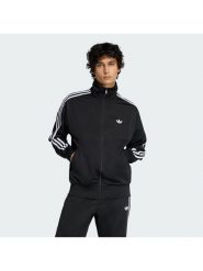 Adidas Bluza Firebird KD8312 Czarny Loose Fit. Czarne bluzy bez kaptura męskie Adidas, m, z syntetyku. Za 329.99 zł.