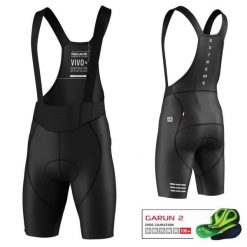 Spodenki rowerowe męskie Biemme Vivi Extreme na szelkach. Czarne szorty męskie Biemme, bez wzorów, sportowe. W wyprzedaży za 396.00 zł.