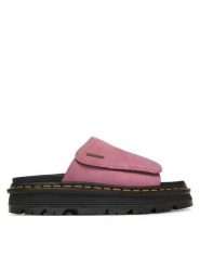 Dr. Martens Klapki Zebzag DM42409650 Różowy. Czerwone klapki damskie Dr. Martens, bez wzorów, bez obcasa. Za 679.99 zł.