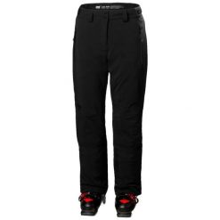 Spodnie narciarskie damskie Helly Hansen Alphelia 2.0. Czarne spodnie materiałowe damskie Helly Hansen, bez wzorów, sportowe. W wyprzedaży za 949.00 zł.