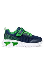 Geox Sneakersy J Assister Boy J65DZC 01454 CF43U M Granatowy. Niebieskie buty sportowe chłopięce Geox, z materiału, bez zapięcia. Za 229.99 zł.