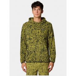 Sweter męski Mountain Hardwear Microchill. Niebieskie swetry męskie MOUNTAIN HARDWEAR, m, bez wzorów, z polaru, bez kołnierzyka. Za 419.00 zł.