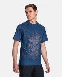 Męska koszulka rowerowa Kilpi REMIDO-M. Niebieskie t-shirty sportowe męskie Kilpi, m, z materiału, bez ramiączek, rowerowe. Za 112.21 zł.