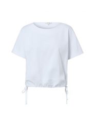 Opus Koszulka - Sarzi Kobiety Bawełna biały, L. Białe t-shirty damskie Opus, l, bez wzorów, z bawełny, bez kołnierzyka. Za 249.95 zł.
