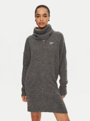 Liu Jo Sukienka dzianinowa WF4430 MA49P Szary Regular Fit. Szare sukienki damskie Liu Jo, s, bez wzorów, z dzianiny, bez kołnierzyka, bez ramiączek. Za 499.99 zł.