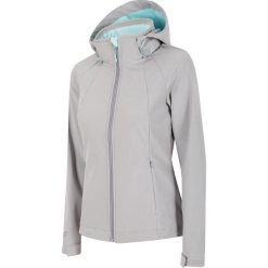 Softshell damski SFD302 - chłodny jasny szary. Szare kurtki softshell damskie 4f, m, bez wzorów, z softshellu, z kapturem. W wyprzedaży za 179.99 zł.