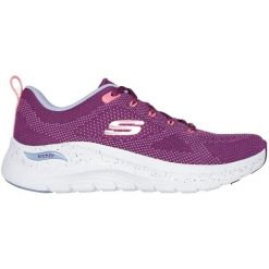 Buty sportowe damskie Skechers Arch Fit 2.0 fast Pa. Fioletowe buty sportowe na co dzień damskie Skechers, bez wzorów, z materiału. Za 490.00 zł.