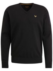 PME Legend Sweter w kolorze czarnym rozmiar: S. Czarne swetry męskie PME Legend, s, bez wzorów, z bawełny, bez kołnierzyka. Za 144.92 zł.