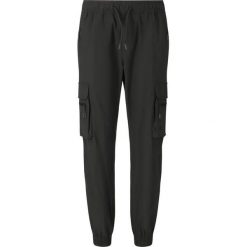 Spodnie do biegania Whistler Portus. Czarne spodnie materiałowe męskie WHISTLER, bez wzorów, z dresówki. Za 277.50 zł.