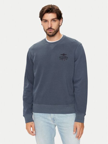 Aeronautica Militare Bluza 242FE1924F560 Granatowy Regular Fit. Niebieskie bluzy bez kaptura męskie AERONAUTICA MILITARE, m, z bawełny. Za 309.99 zł.