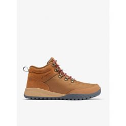 Buty męskie outdoor Columbia Fairbanks Mid. Zielone buty trekkingowe męskie Columbia, na zimę, bez zapięcia, outdoorowe. Za 435.99 zł.