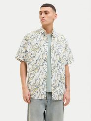 Jack & Jones Koszula Joshua 12271089 Écru Wide Fit. Koszule męskie Jack & Jones, m, bez wzorów, z bawełny, bez kołnierzyka, bez ramiączek. Za 109.99 zł.