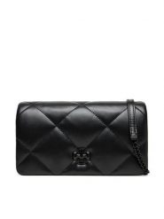 Tory Burch Torebka Kira Diamond 170622 Czarny. Czarne torebki klasyczne damskie Tory Burch, bez wzorów, ze skóry, wizytowe, bez kołnierzyka, bez ramiączek. Za 2,109.00 zł.