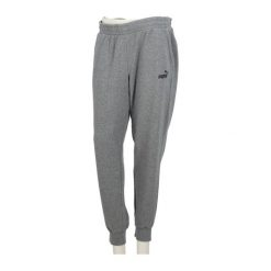 Second life - Spodnie dresowe męskie ESS Logo Pants TR cl - Jak nowy. Szare spodnie sportowe męskie Puma, z dresówki. Za 113.64 zł.