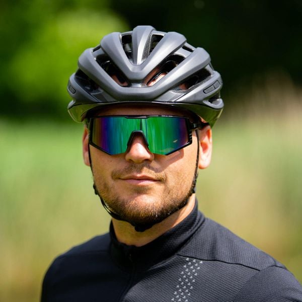 Okulary przeciwsłoneczne Lynx Tourmalet z 3 wymiennymi soczewkami. Brązowe okulary przeciwsłoneczne męskie Lynx, z gumy. Za 207.80 zł.