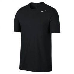 Koszulka treningowa męska Nike M NK Dry Tee Dfc Crew Solid. Białe t-shirty sportowe męskie Nike, m, bez ramiączek, do biegania. Za 238.00 zł.