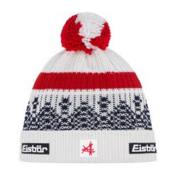 Czapka Eisbar Norrak Pompon MÜ SA. Białe czapki męskie Eisbar, bez wzorów, z wełny, sportowe. Za 219.90 zł.