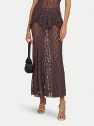 ONLY Spódnica maxi Aya 15375833 Kremowy Regular Fit. Białe spódniczki damskie Only, s, bez wzorów, z syntetyku, maxi. Za 109.99 zł.