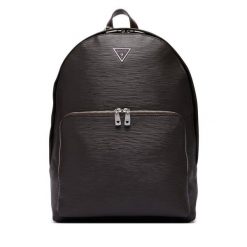 Plecak Guess. Brązowe plecaki męskie Guess, z aplikacjami. Za 420.99 zł.