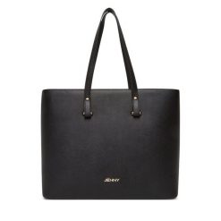 Torebka JENNY. Czarne torebki klasyczne damskie Jenny, bez wzorów, bez dodatków. Za 129.99 zł.