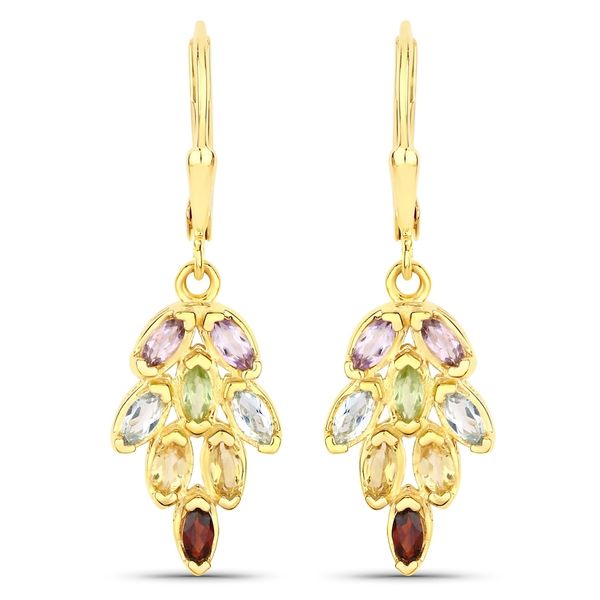 Rafaela Donata Kolczyki Srebro wysokiej próby Żółte złoto 1 ct Damski. Żółte kolczyki damskie Rafaela Donata, z ametystem, pozłacane. Za 419.99 zł.