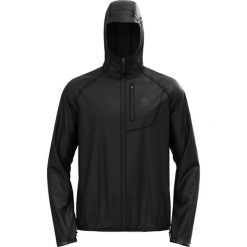Kurtka wodoodporna męska ODLO Zeroweght Dual Dry PK Waterproof Jacket. Czarne kurtki treningowe męskie Odlo, m, bez wzorów, z elastanu, do biegania. Za 1,299.99 zł.