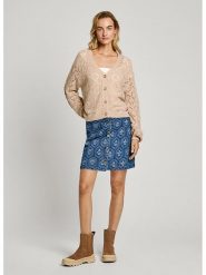 Pepe Jeans Kardigan w kolorze beżowym rozmiar: XL. Brązowe kardigany damskie Pepe Jeans, xl, bez wzorów, z jeansu. Za 215.21 zł.