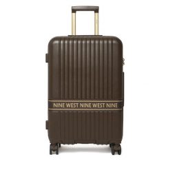 Walizka średnia Nine West. Brązowe walizki męskie Nine West, bez wzorów, średnie. Za 359.99 zł.
