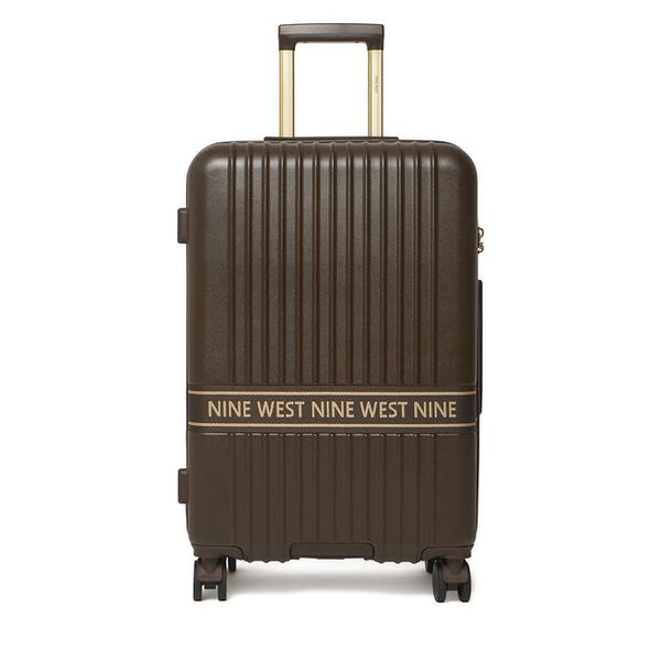 Walizka średnia Nine West. Brązowe walizki męskie Nine West, bez wzorów, średnie. Za 359.99 zł.