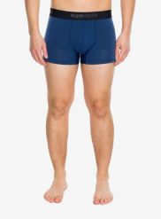 Bokserki termoaktywne Super.natural Tundra175 Boxer. Niebieskie bokserki męskie Super.natural, bez wzorów, z materiału. Za 208.99 zł.
