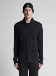 North Sails Kardigan w kolorze antracytowym rozmiar: XL. Czarne kardigany męskie North Sails, xl, bez wzorów, z bawełny, bez kołnierzyka. Za 295.95 zł.