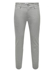 ONLY & SONS Spodnie chino w kolorze szarym rozmiar: W29/L32. Szare spodnie materiałowe męskie Only & Sons, bez wzorów. Za 70.24 zł.