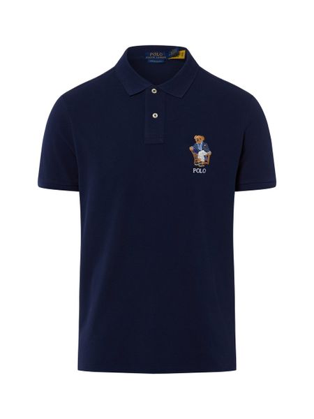 Polo Ralph Lauren koszulka polo Mężczyźni Bawełna (100%) niebieski, XXL. Niebieskie koszulki polo męskie Polo Ralph Lauren, m, bez wzorów, z bawełny, bez ramiączek. Za 989.95 zł.