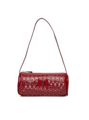 Badura Torebka WEN-05 Czerwony. Czerwone torebki klasyczne damskie Badura, bez wzorów, z materiału, bez dodatków. Za 159.99 zł.