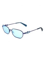 Swarovski Damskie okulary przeciwsłoneczne w kolorze niebieskim rozmiar: 57. Niebieskie okulary przeciwsłoneczne damskie Swarovski. Za 267.92 zł.