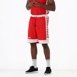 Spodenki koszykarskie Spalding Reversible Dwustronne. Czerwone spodenki sportowe damskie Spalding, s, z materiału, na fitness i siłownię. Za 155.25 zł.