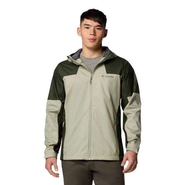 Kurtka COLUMBIA INNER LIMITS III JACKET Zielony. Zielone kurtki męskie Columbia, bez wzorów, z syntetyku, sportowe, bez kaptura. Za 533.14 zł.