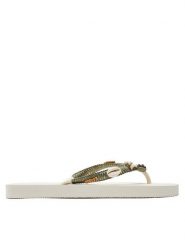 Banana Moon Japonki Luceros Tahuata JSR11 Écru. Klapki damskie Banana Moon, bez wzorów, z materiału, bez obcasa. Za 209.99 zł.