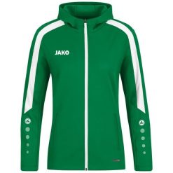 Bluza dresowa z kapturem Jako Power. Zielone bluzy z kapturem męskie Jako, xl, z dresówki. Za 386.50 zł.