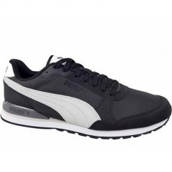 Buty do chodzenia męskie Puma ST Runner V3 NL. Czarne buty sportowe na co dzień męskie Puma, z materiału, bez zapięcia, trekkingowe. Za 251.00 zł.