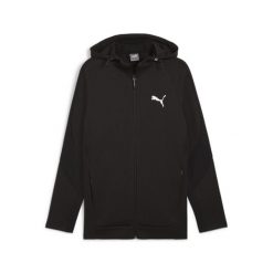 Męska rozpinana bluza z kapturem EVOSTRIPE PUMA Black. Czarne bluzy z kapturem męskie Puma, m. Za 199.99 zł.