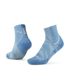 Skarpetki Buff DRYFLX® QUARTER SOCK DQ WASHED. Niebieskie skarpetki męskie Buff, bez wzorów, z elastanu. Za 109.90 zł.