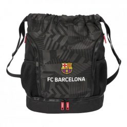 FC Barcelona plecak sportowy Gym Backpack czarny. Czarne plecaki damskie FC Barcelona, bez wzorów, z materiału, sportowe. Za 242.20 zł.